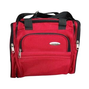 Samsonite Red Travel Business Carry On Overnight Bag Resort Getaway Luggage
